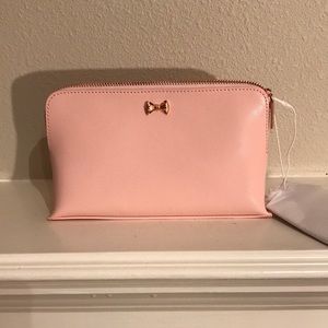 Ted Baker London Textured Mini Bow Makeup Bag